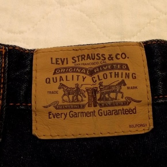 LEVI's Men's  Shorts, Blue, Sz 36 - Picture 4 of 16